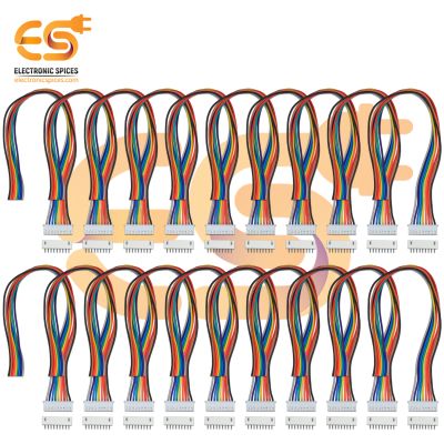 9 Pin XH JST Wire Connector 2.5mm Pitch Male and Female Pair 2515 Pack of 100 Pair